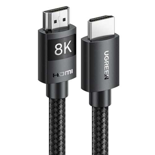 UGREEN 10K 8K HDMI 2.1 HDMI֥ 2M 48Gbps Ķ® 8K@60Hz 4K@240Hz 144Hz 1...