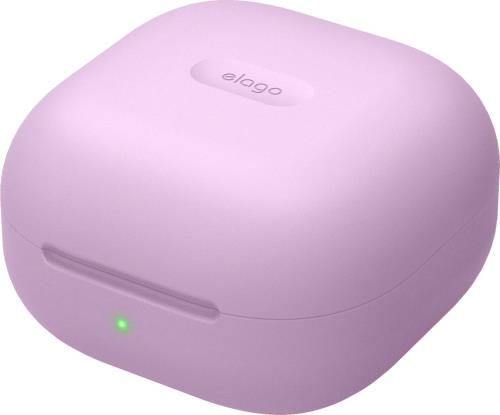 乐天商城 - elago Galaxy Buds2 Pro/Buds 2 / Buds Pro/Buds Live/FE 対応 ケース シリコン 耐衝撃 薄型 ケースカバー 衝撃 吸収 傷防止 保護 スリム ソフト カバー [ ギャラクシーバッズ 2 / プロ/ライブ 他 ] SILICONE CASE ラベンダー