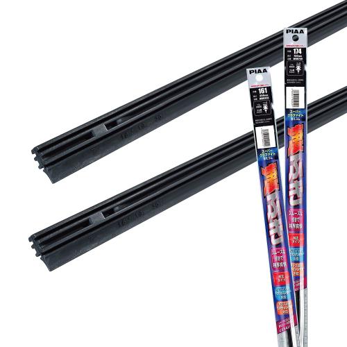 PIAA ワイパー替えゴム車種専用セット スーパーグラファイト 天然ゴム仕様 2本入 (750mm + 350mm) トヨタ アルファード ヴェルファイア 他 AMRRG025