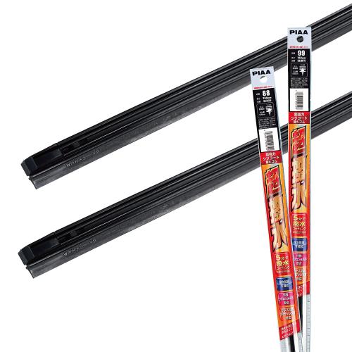 PIAA ワイパー替えゴム 車種専用セット 超強力シリコート 特殊シリコンゴム仕様 2本入 (750mm + 350mm) トヨタ アルファード ヴェルファイア 他 AMRRS016
