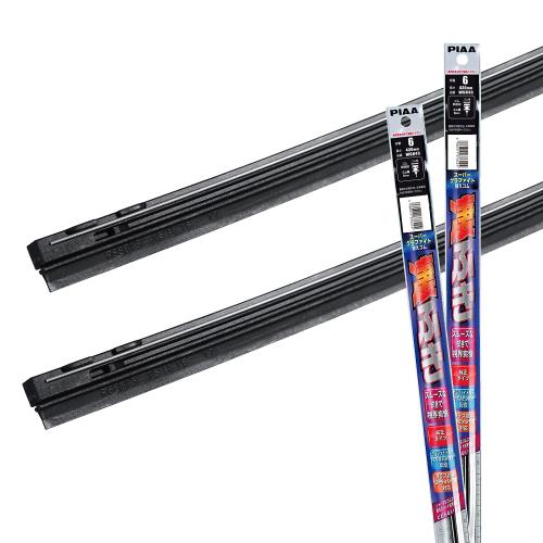 PIAA ワイパー替えゴム車種専用セット スーパーグラファイト 天然ゴム仕様 2本入 (430mm + 430mm) 日産 NV100クリッパー NV100クリッパーリオ / 三菱 ミニキャブバン/マツダ スクラム/スズキ エブリィ 他 AMRRG046