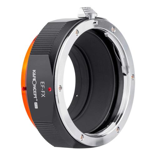 KF Concept マウントアダプター Canon対応 EOS EFマウントレンズ FUJIFILM対応 FX Xマウントカメラ 装着用 レンズアダプター EF-FX PRO 艶消し仕上げ 反射防止 無限遠実現 メーカー直営店 2