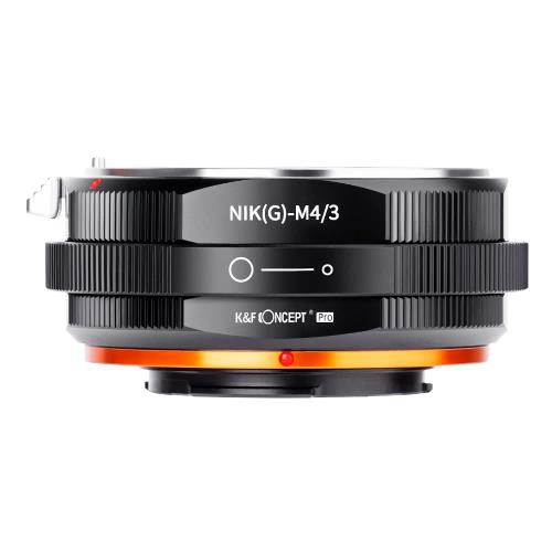 KF Concept マウントアダプター ニコン マイクロフォーサーズ マウント 変換 NIK(G)-M4/3 Nikon対応 F..