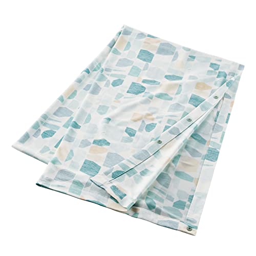 エレコム クールストール UVカット 接触冷感 暑さ対策グッズ アイスコーデ ミントグリーン×マスタードイエロー HCC-S22GN