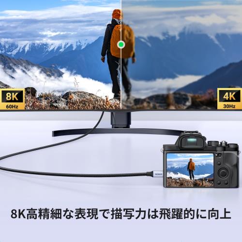 UGREEN 8K マイクロhdmiケーブル ...の紹介画像2