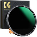 KF Concept 67mm ND2-ND400ブラックミスト1/4 レンズフィルター 可変NDフィルター 2in1 一枚二役 多機能フィルター 両面28層ナノコーティング 防カビ 防水撥油キズ防止