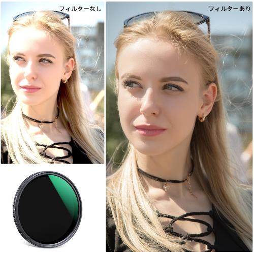 KF Concept 62mm ND2-ND400 ����ND�ե��륿�� ������Ĵ�� 360��̵�ʳ�Ĵ���ǽ AGC���إ��饹 24�إ����ƥ��� �����ɱ� ���� ư�軣��/���ʻ��Ƥ˺�Ŭ��NANO-D ���꡼����