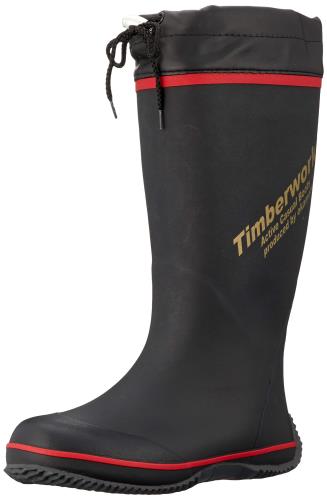 [オカモト] ティンバーワーク 作業靴 長靴 超軽量 胴太 農作業 土が離れやすい 速乾吸汗裏布 かかと巻き上げ メンズ ブラック 28.0cm RMZ-1904 28.0 cm