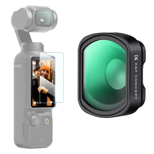 KF Concept DJI OSMO Pocket 3 ޥ 10X 󥺥ե륿 Υ æ  AGCإ饹 28إʥΥƥ ɿɱ