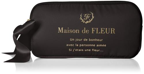 [メゾン ド フルール] スイッチケース ブランドロゴサテンスイッチライト用ケース レディース ブラック