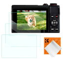 KF Concept ガラスフィルム (3枚セット)対応 G9X II G9X G7X III G7X II G7X G5X II G5X 高透率 9H強化ガラ...