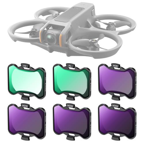 KF Concept for DJI Avata 2 ѥե륿åȡUV+PL+ND8+ND16+ND32+ND64UVե륿...