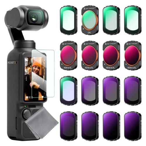 KF Concept [16] Osmo Pocket 3  ե륿å1/4֥åߥ+1/8֥åߥ+UV+...
