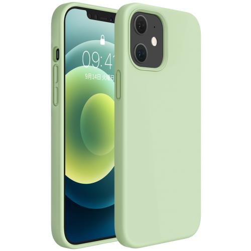 Rakuten - Miracase iphone12 ケース いphone12 pro ケースガラスフィルム付き シリコン触り心地良い 指紋防止 滑り止め 汚れ防げ 耐衝撃 薄型 フィット感 スマホケース iphone 12 iphone12 pro ケース 抹茶グリーン