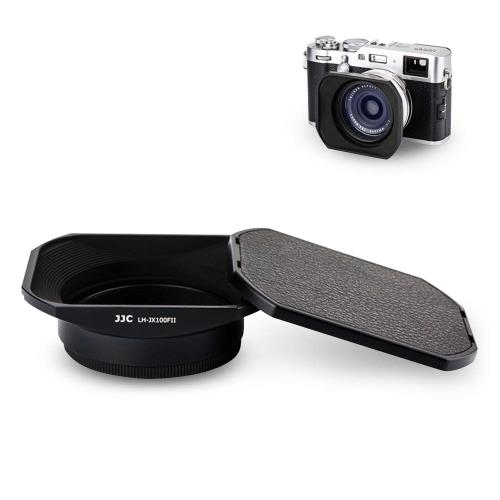 JJC メタル 正方形 レンズフード + フ