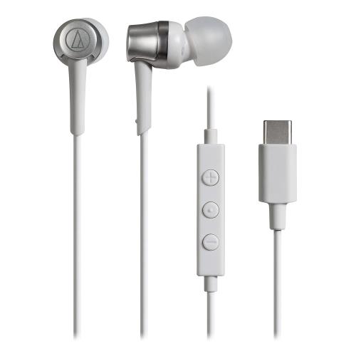 ǥƥ˥ ATH-CKD3C WH ޥդۥ USB Type-C ͭ 1.2m ʥ뷿 ۥ磻