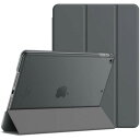 JEDirect iPad 9/8/7 ケース (10.2インチ 2021/2020/2019モデル 第9/8/7世代用) ケース 三つ折りスタンド 耐衝撃カバー オートウェイクアップ/スリープ機能 (スペースグレイ)(2)