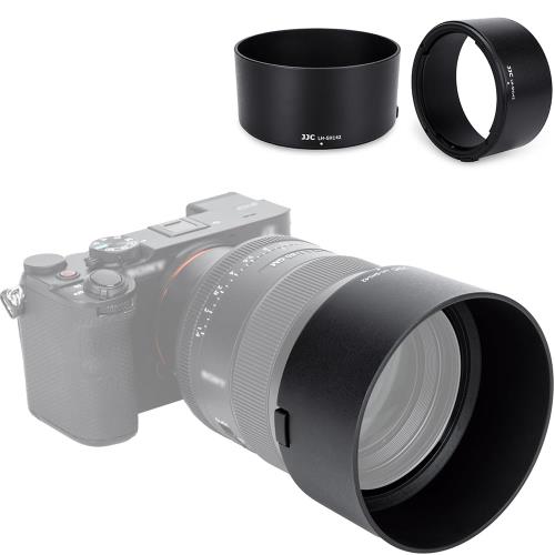 可逆式JJC ソニー ALC-SH142 互換 レンズフード ソニー FE 85mm f/1.4 GM レンズ 対応 SEL85F14GM 用 レンズフード 可逆式 レンズ保護 ..