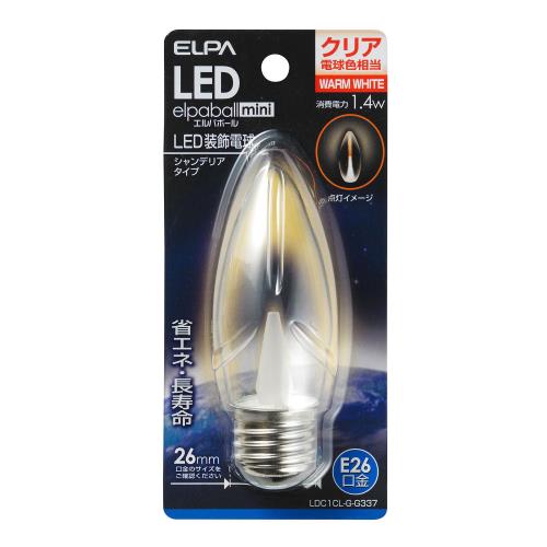  (ELPA) LEDŵ奷ǥꥢ LEDŵ  E26 ꥢŵ忧 LDC1CL-G-G337