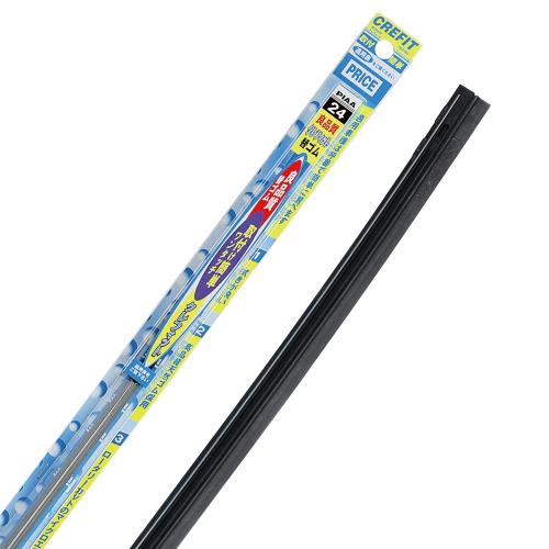 PIAA ワイパー 替えゴム 525mm クレフィット 払拭性と耐久性を備えた天然ゴム 1本入 呼番24 CFR52T