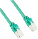 エレコム LANケーブル CAT6 10m ツメが折れない 爪折れ防止コネクタ 簡易パッケージ RoHS指令準拠 グリーン LD-GPT/GN10/RS(2)
