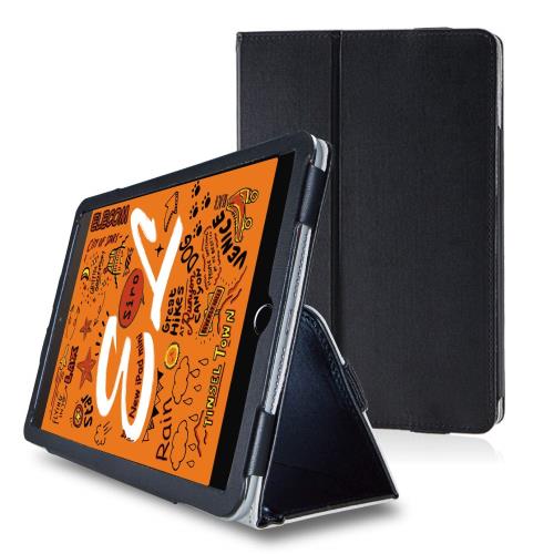 エレコム iPad mini 第5/4世代 (2019/2015年) ケース ソフトレザーカバー 2アングル ブラック TB-A19SPLFBK