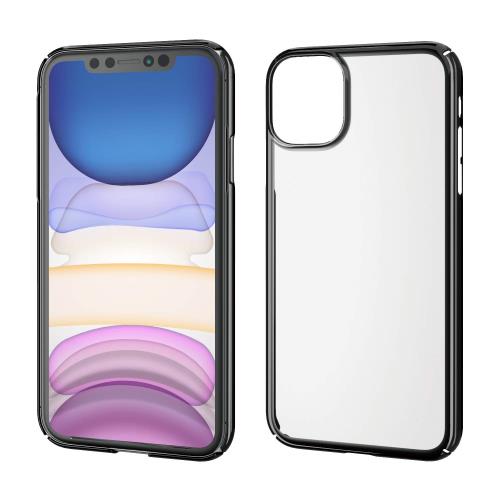 ���쥳�� iPhone 11 ������ �ϡ��� ����+��� [UV�����Ȳù��ǽ����Ĥ��ˤ���] �����ɥ�å� �����ޤǥե��åȤ���ˤ��߷� �֥�å� PM-A19...