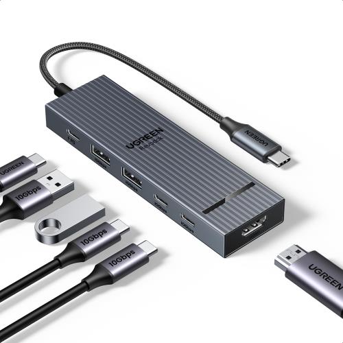 UGREEN Revodok USB-C ϥ 6 in 1 10Gbps USB C 3.2 USB-A 3.2 4K 60Hz HDMI...