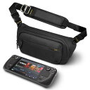 Spigen ショルダーバッグ ゲーミングデバイス 日用品 ストラップバッド付き カラビナ クリップ かけ可能 ナイロン840D 耐久性 AFA07482 ブラック
