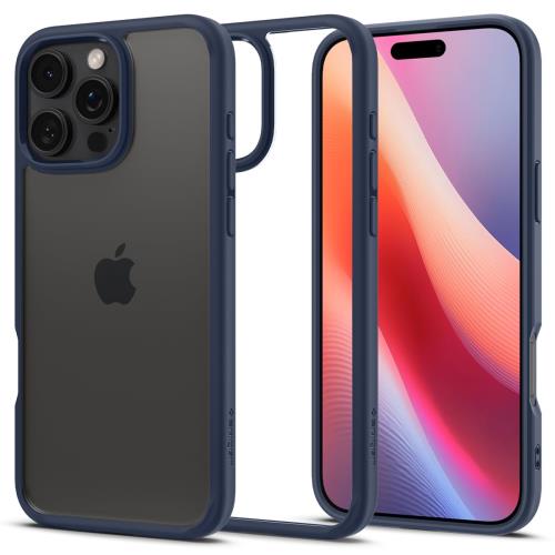 Spigen iPhone 16 Pro Max ケース クリア ストラップホール 米軍MIL規格 バンパー 耐衝撃 ウルトラ・ハ..