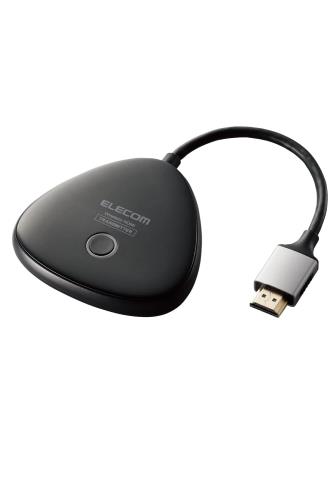 エレコム ワイヤレスhdmi 送信機 エクステンダー 無線 4K(3840×2160)30Hz トランスミッター 最大伝送距離:15m サビや劣化に強い金メッキ加工 DH-WLTXHM1BK