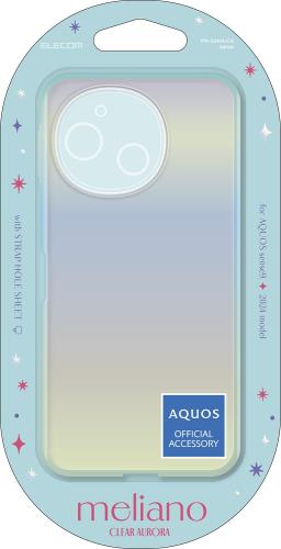 ���쥳�� AQUOS sense9 ������ ���ե� ���ꥢ�������� �ޥ������ɥåȲù� TPU ��������ݸ��߷� �����������ȥ�åץ������� meliano �饤�ȥ֥롼 PM-S244UCABU