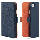 MAGICASE for iPhone SE ケース 第2/3世代 手帳型 おしゃれ iphone8 ケース 手帳型 女性 iphone se3/se2 ケース 手帳型 軽量 衝撃吸収 スマホケース se マグネット式 iphone7ケース 手帳型 カード収納 スタンド機能 アイフォンse ケース 手帳型 高級PUレザー 擦り傷防止 全面