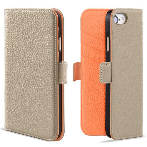 MAGICASE for iPhone SE ケース 第2/3世代 手帳型 おしゃれ iphone8 ケース 手帳型 女性 iphone se3/se2 ケース 手帳型 軽量 衝撃吸収 スマホケース se マグネット式 iphone7ケース 手帳型 カード収納 スタンド機能 アイフォンse ケース 手帳型 高級PUレザー 擦り傷防止 全面