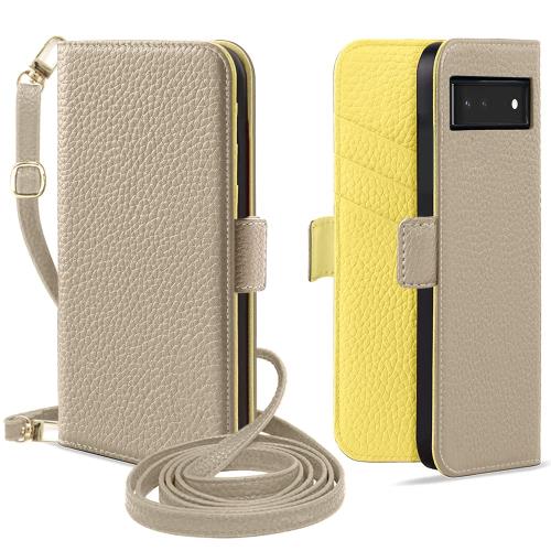 MAGICASE for Google Pixel 6A ケース 手帳型 グーグルピクセル6a ケース 手帳型 ショルダー ピクセル6a カバー おしゃれ 女性 肩掛け googleピクセル6a ケース 財布型 カード収納 スタンド機能 マグネット式 スマホケース グーグルピクセル6a 可愛い 高級PUレザー 全面保護