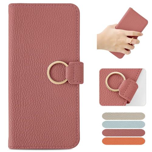 MAGICASE For iPhone 15 ケース 手帳型 おしゃれ リング付き アイフォン 15 ケース 手帳型 かわいい 女性 あいふぉん 15 ケース シンプル 美しい 財布型 アイホン 15 ケース エレガント 人気 ストラップホール付き あいほん 15 マグネット式 カード収納 スタンド機能 高級PU