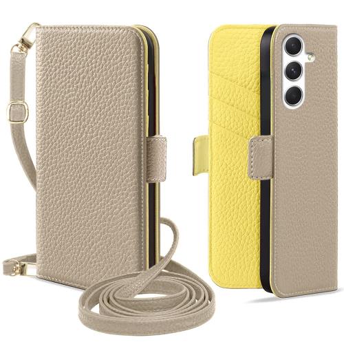 MAGICASE for Galaxy A54 5G ケース 手帳型 ショルダー ギャラクシーa54 5g ケース 手帳型 おしゃれ SC-53D/SCG21 ケース 手帳型 女性 かわいい 肩掛け マグネット式 galaxya54スマホケース シンプル カード収納 スタンド機能 ぎゃらくしーA54 ケース 高級PUレザー 全面保護