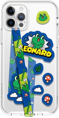 elagoスマホ ストラップ ラインフレンズ 落下防止 用 スマホストラップ 薄型 フィンガーホルダー ワイヤレス充電 対応 スマホバンド かわいい スマートフォン 用 フィンガーグリップ [ 各種 スマホケース 携帯ケース スマホカバー 対応 ] LINE FRIENDS COLLABORATION BF PHON