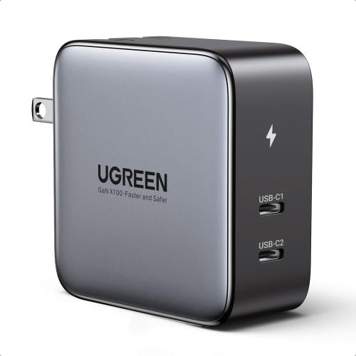 UGREEN Nexode PDŴ 100W 2ݡ ⲽꥦGaN USB CŴ MacBook Pro MacBook...