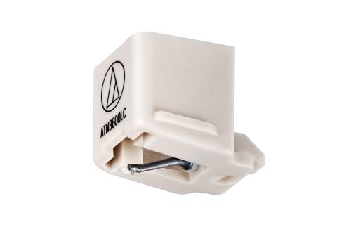 オーディオテクニカ ATN3600LC 交換針 レコードプレーヤー カートリッジ 接合丸針 ホワイトAT-LP60X AT..