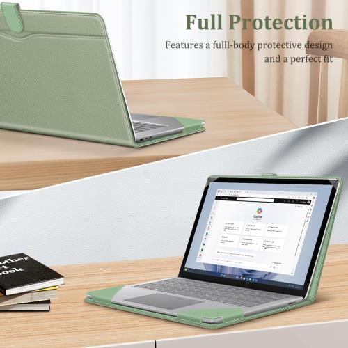 Fintie for Surface Laptop 6/5/4/3 ������ �ݸ�С� 15����� PU������ �ݥ��å��դ� �Ѿ׷��� ���ɻ� ������� (��ǥ��ֹ�1872/1873/1953/1979) (���������꡼��)