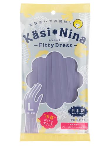 OKAMOTO カシニーナ フィッティドレス 中厚手 L ラベンダー OKAMOTO カシニーナ フィッティドレス 中厚手 L ラベンダー