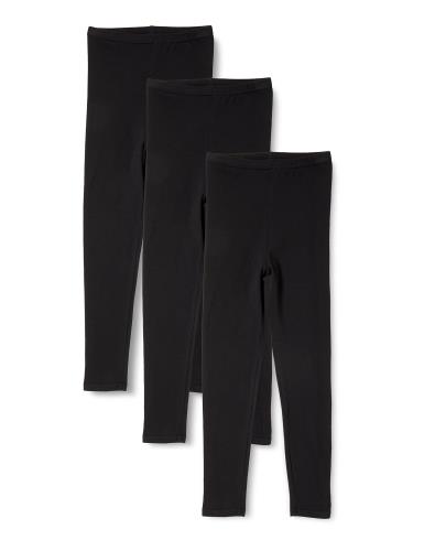 [オカモト] くろぱん 綿混 スパッツ のびのび 10分丈 キッズ スクール 制服 通園 通学 オーバーパンツ ..