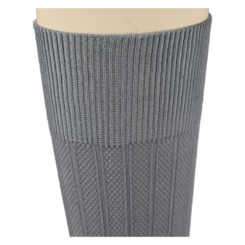 [オカモト] 24時間におわない SUPER SOX(スーパーソックス) ストライプ柄 クルーソックス メンズ