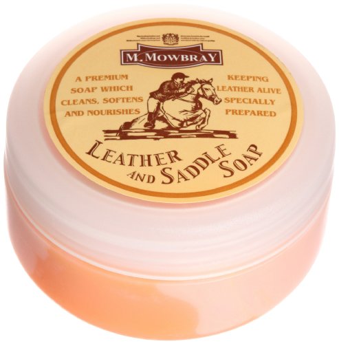 [M.モゥブレィ] 革靴用 丸洗い 石けん 靴クリーニング 汚れ落し クリーナー 説明書付き 125ml 革靴丸洗い用石鹸 サドルソープ 説明書入り 靴の型崩れ補正 雨ジミ 塩浮き 水染み カビ クリーニング 水洗い ワークブーツ ビジネスシューズ ヌメ革 オイルドレザー マルチカラー