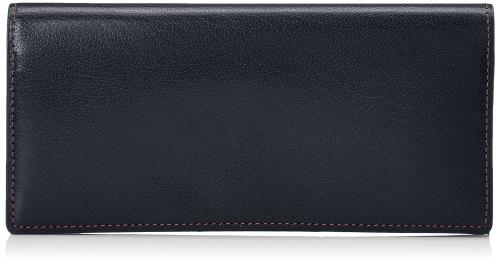 [キタムラ] 長財布 バッファロー革 NH0810 メンズ ダークブルー／ワインステッチ [紺] 10711