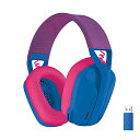 Logicool G ゲーミングヘッドセット G435 ワイヤレス ヘッドセット LIGHTSPEED Bluetooth 軽量 165g 内蔵マイク 18時間...