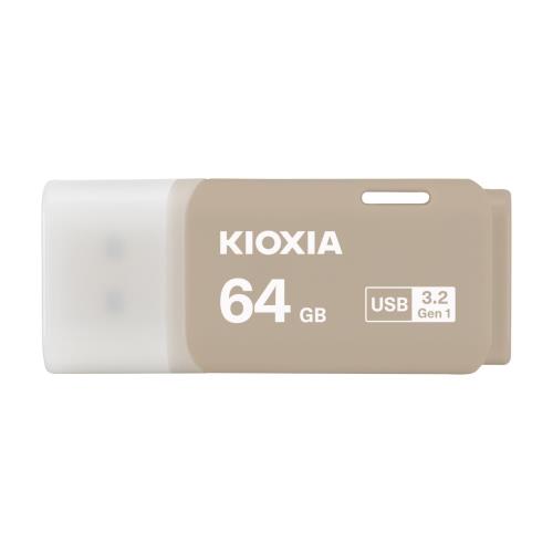 KIOXIA(キオクシア) 旧東芝メモリ USBフラッシュメモリ 64GB USB3.2 Gen1 日本製 国内サポート KLU301A064GH