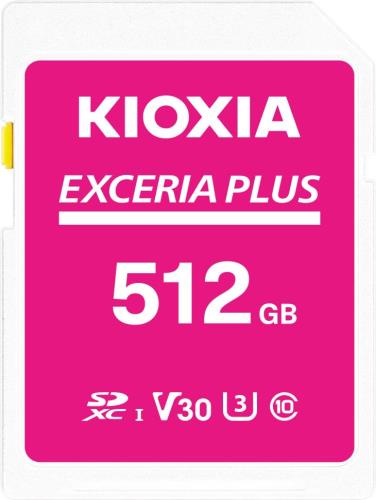KIOXIA() ǥ SD 512GB EXCERIA PLUS UHS-I U3 V30 Class10 SDXC ɽ®100MB/s 85MB/s 4Kб  ⥵ݡ ᡼ݾ5ǯ KLNPAE512G