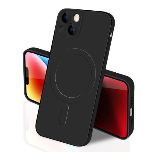 IPhone 14 MagSafe ケース マグネット搭載 シリコン アイフォン14 カバー スマホケース 全面保護 耐衝..